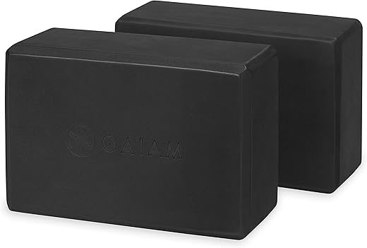 Gaiam Set of 2 Non-Slip Yoga Blocks