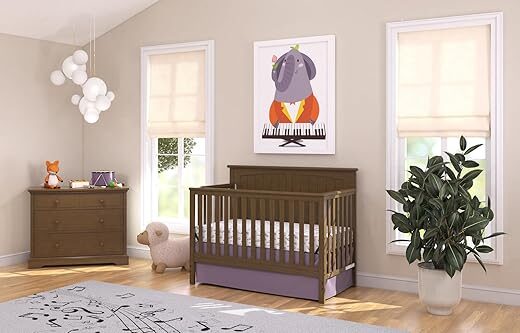 Child Craft Sheldon Crib And Dresser Set, Cocoa