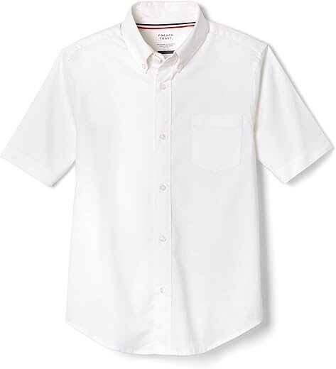 French Toast Short Sleeve Oxford Shirt