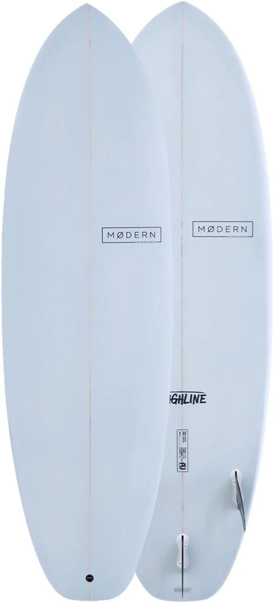 Modern Surfboards Sky Blue 6ft PU Surfboard