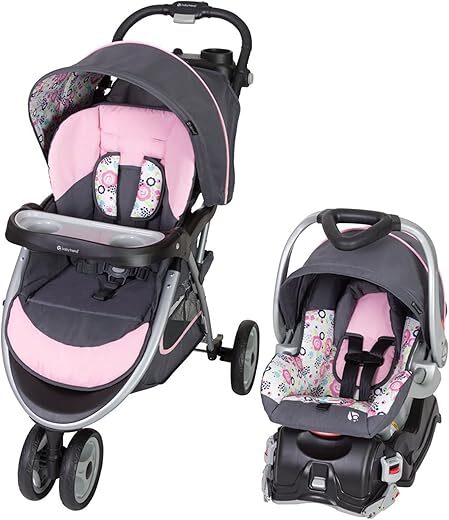 Baby Trend Skyview Travel System, Floral