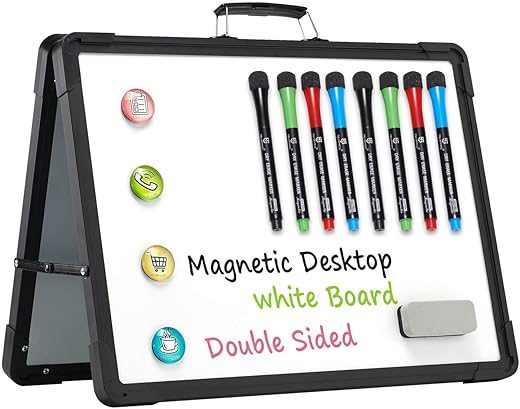 TSJ OFFICE Small Dry Erase White Board – 12″ x 16