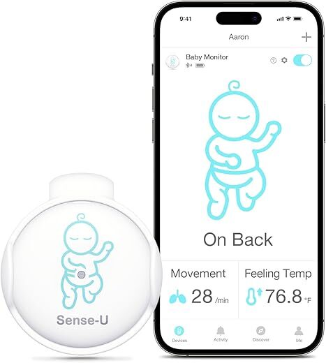 Sense-U Smart Baby Movement Monitor With Alerts