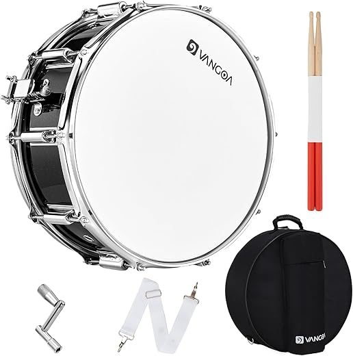 Vangoa Snare Drum Kit Set 14″ x 5.5