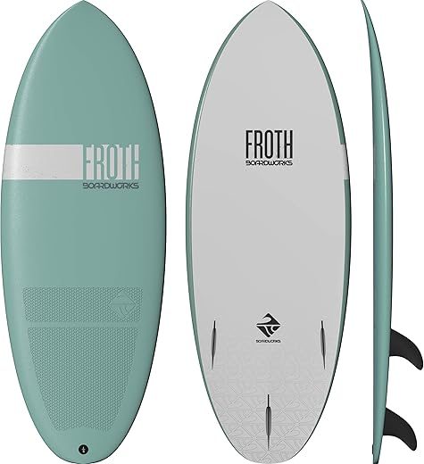 Boardworks Soft Top Wakesurf Board – 5 Sizes