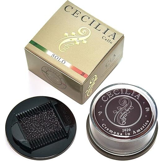 CECILIA Solo Rosin For Cello Bows (Full Cake)