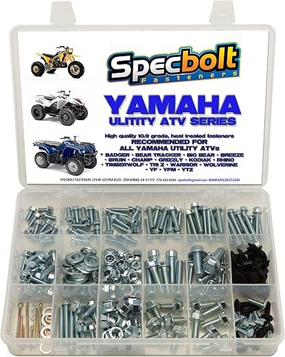 Specbolt Fasteners Specbolt 250pc Bolt Kit For Yamaha ATV