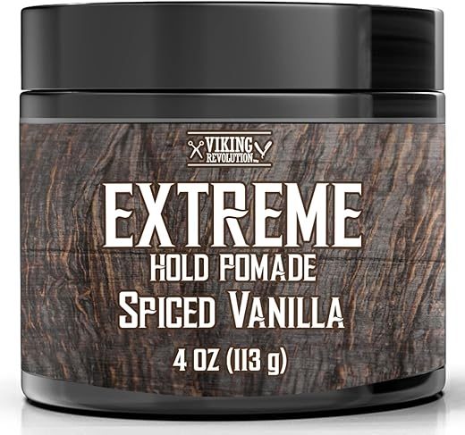 Viking Revolution Spiced Vanilla Hair Pomade Extreme Hold