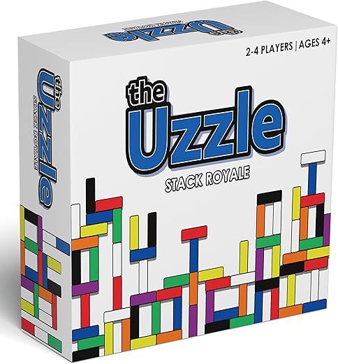 The Uzzle Stack Royale Fast & Fun Board Game