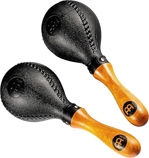 Meinl Percussion Standard Size Wooden Concert Maracas Shaker Rattles