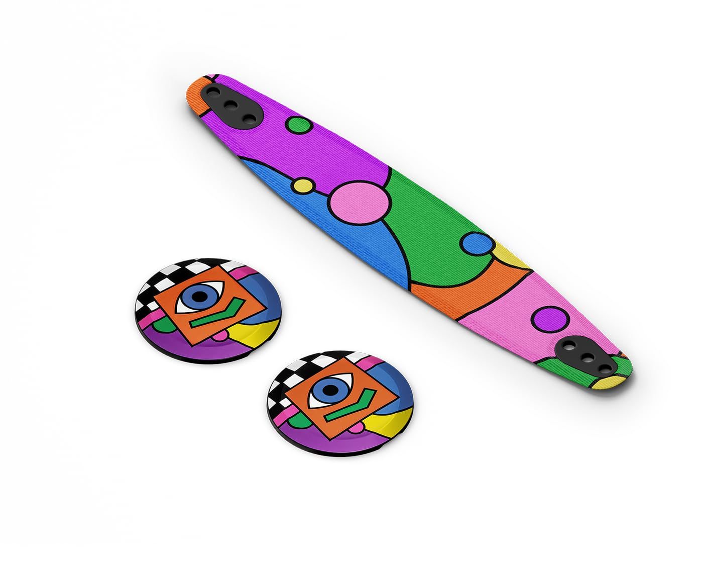 SteelSeries SteelSeries Arctis Nova Booster Pack — Limited Edition Artist Collaboration — Roma Bib — Gaming Headset Accessory — Nylon Headband — Customize With Unique Speaker Plates