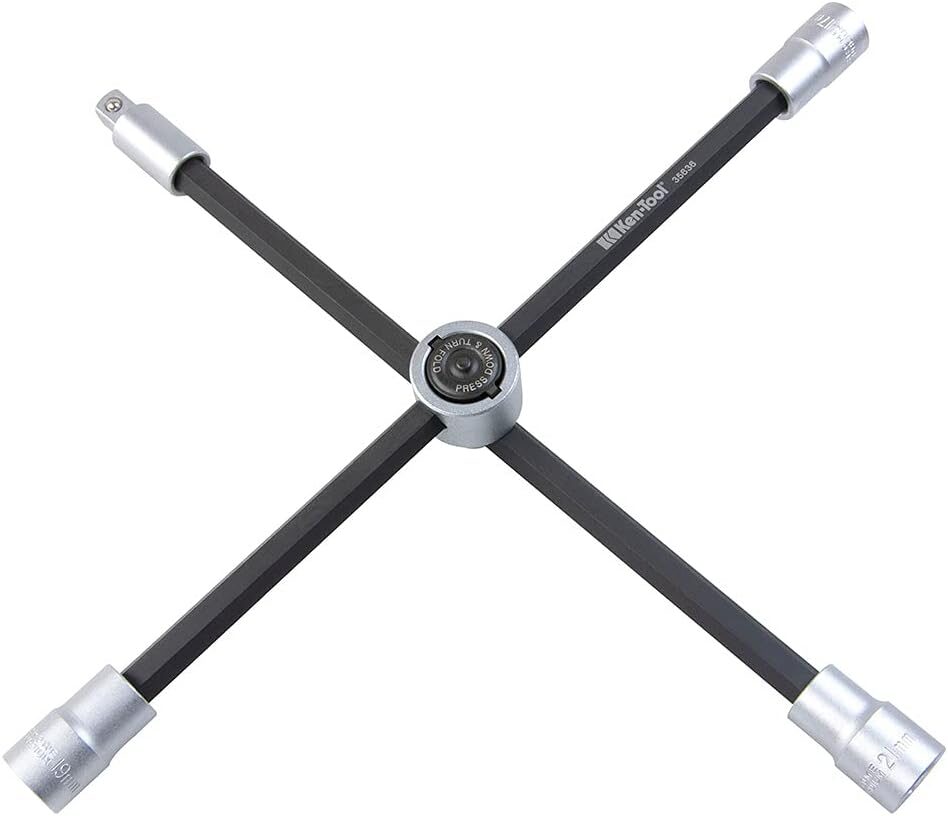 Ken-Tool Stow & Go 4-Way Lug Wrench