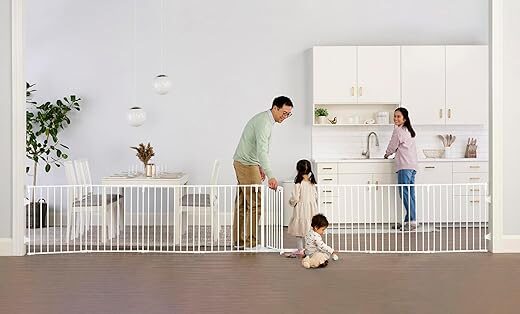 Regalo Super Wide Adjustable Baby Gate and Play Yard