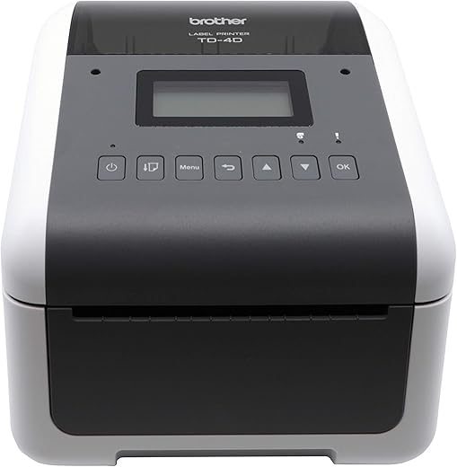 Brother TD-4550DNWB 4-Inch Thermal Barcode Printer