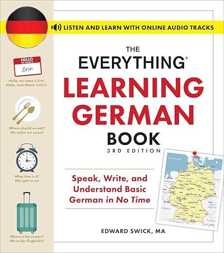 The Everything Learning German Book By Edward Swick