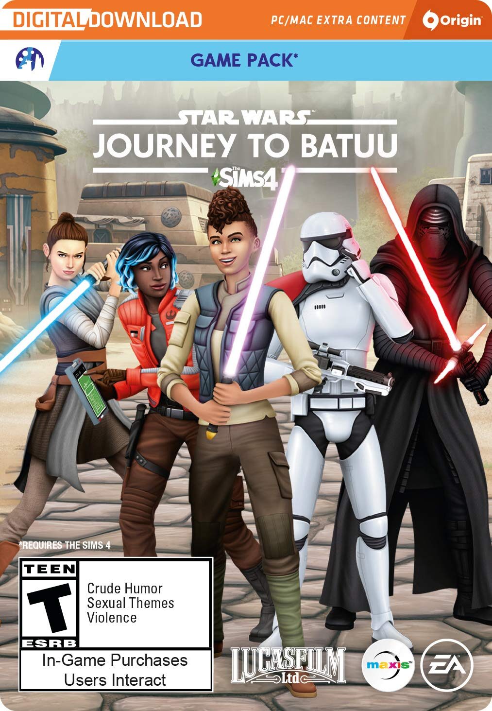 The Sims 4- Star Wars Journey to Batuu- PC