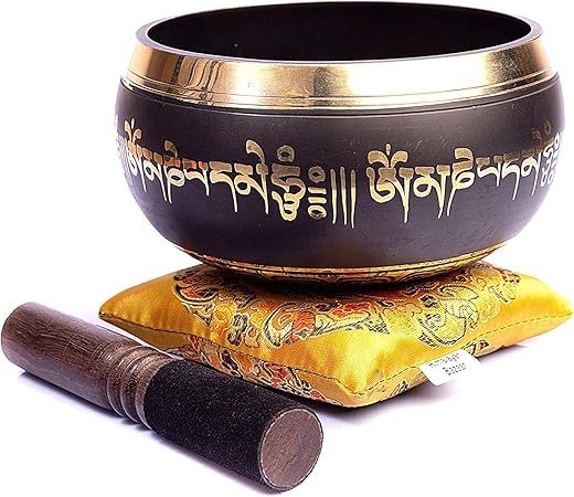 HIMALAYAN BAZAAR Tibetan Singing Bowl Set – Master Healing