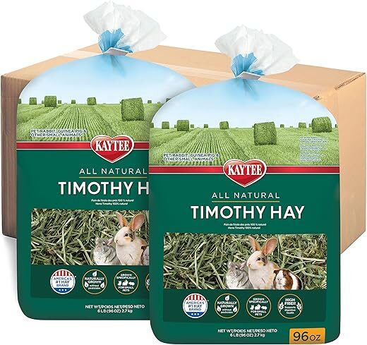 Kaytee Timothy Hay for Small Animals, 12 Pound