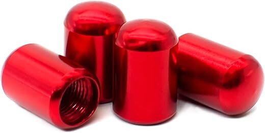 Sufilux Tire Valve Stem Caps, 4pcs Universal