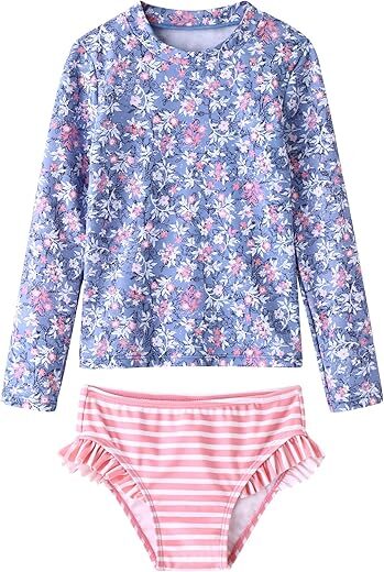 UMELOK Rash Guard Swimwear Set