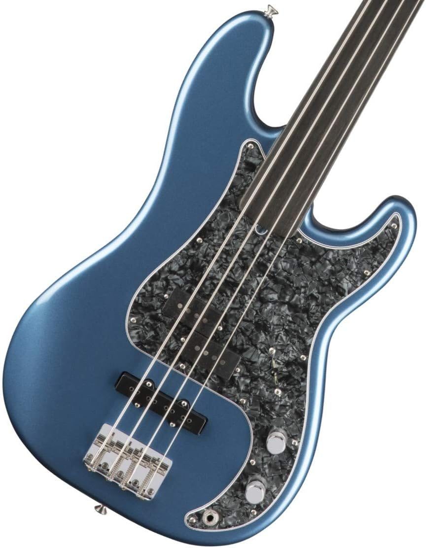 Fender Tony Franklin Precision Bass, Lake Placid Blue