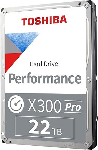 Toshiba X300 PRO 22TB 3.5-Inch HDD