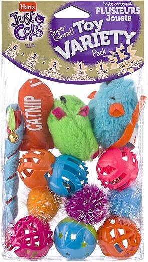 Hartz Toy Variety Pack – 13 Piece