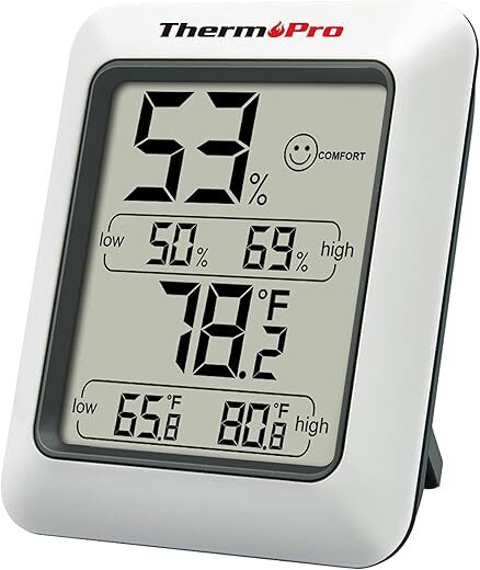 ThermoPro TP50 Digital Hygrometer Indoor Thermometer