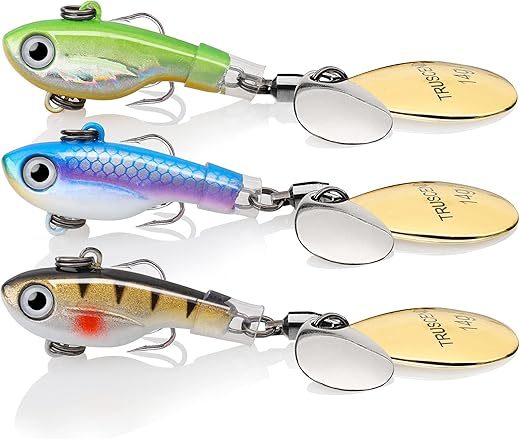 TRUSCEND Two-Way Spinning Fishing Spoons System