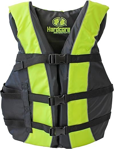 Hardcore Water Sports Type III Coast Guard Approved Paddle Vest