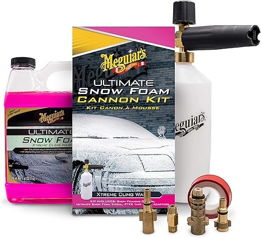 Meguiar’s Ultimate Car Snow Foam Cannon Kit