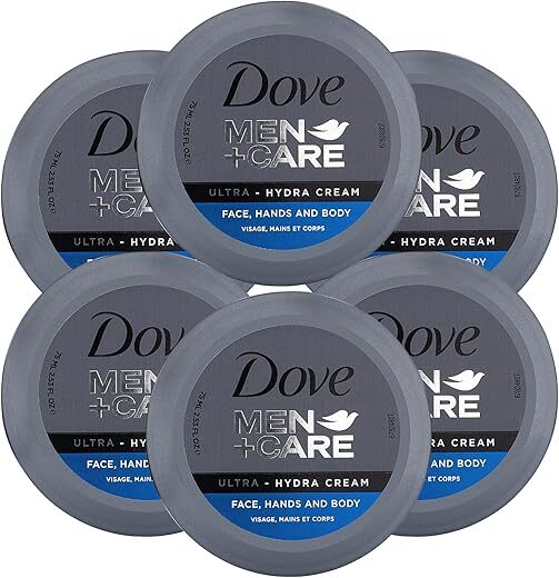Dove Ultra Hydra Cream, Face, Hands, Body, 6-Pack
