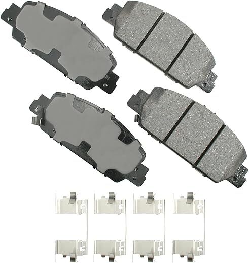 Akebono Ultra Premium Brake Pad Set ACT1654