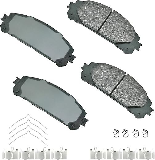 Akebono Ultra-Premium Ceramic Front Brake Pads ACT1324A