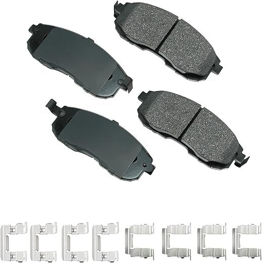 Akebono Ultra-Premium Ceramic Front Disc Brake Pads ACT815A