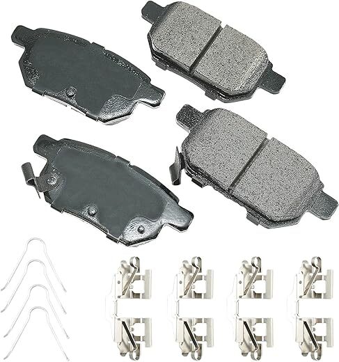 Akebono Ultra-Premium Ceramic Rear Brake Pads ACT1354B