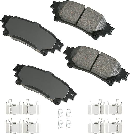 Akebono Ultra-Premium Ceramic Rear Disc Brake Pads ACT1391A