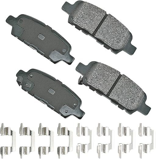 Akebono Ultra-Premium Ceramic Rear Disc Brake Pads ACT905A