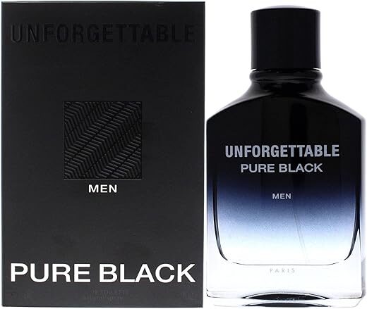 Glenn Perri Unforgettable Pure Black Men EDT Spray
