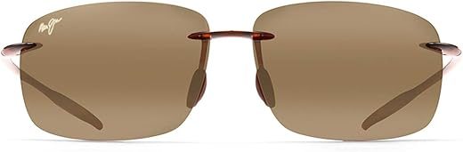Maui Jim Unisex Breakwall Polarized Rimless Sunglasses