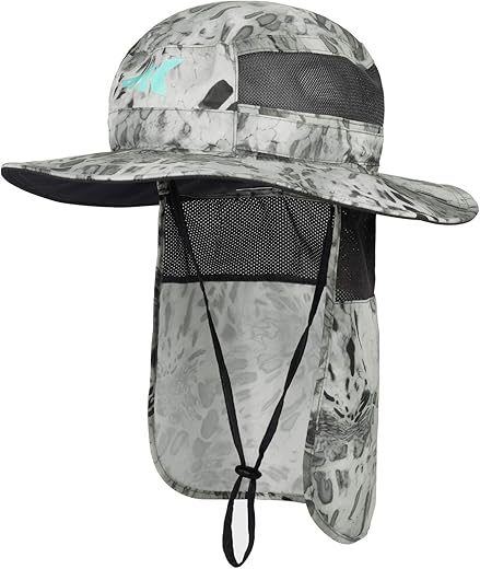 KastKing UPF 50 Boonie Hat with Removable Neck Flap