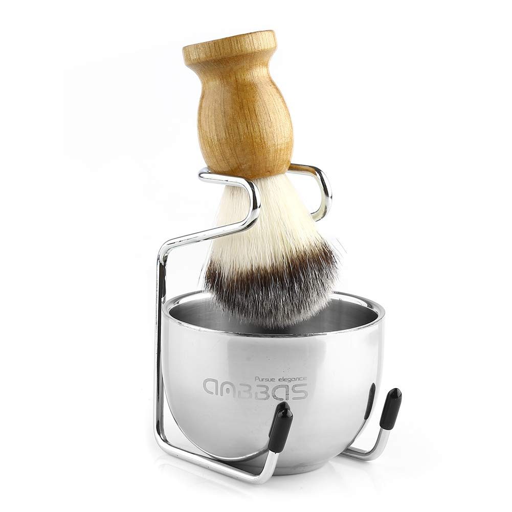 Anbbas Vegan Style 3in1 Shaving Brush Set