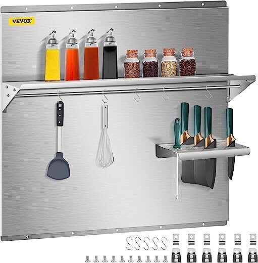 VEVOR Range Backsplash ZHFGHJ-01 With Shelf