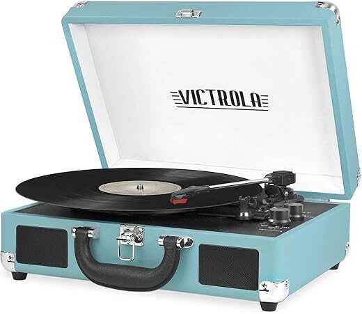 Victrola Vintage Bluetooth Suitcase Record Player