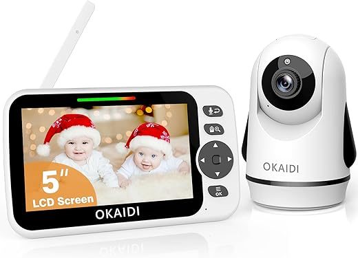 OKAIDI Video Baby Monitor with Camera and Audio