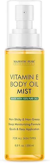MAJESTIC PURE Vitamin E Body Oil Mist, 6.8 Fl Oz