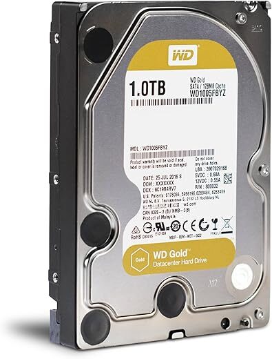 WD Gold 1TB Enterprise HDD