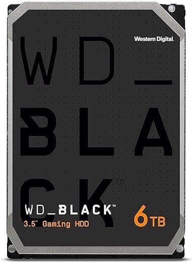 WD BLACK WD_BLACK 6TB Gaming Internal HDD