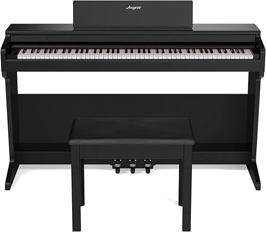 Assile Weighted 88-Key Digital Piano With Stand