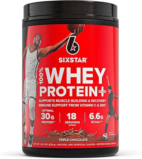 Six Star Triple Chocolate Whey Protein Powder